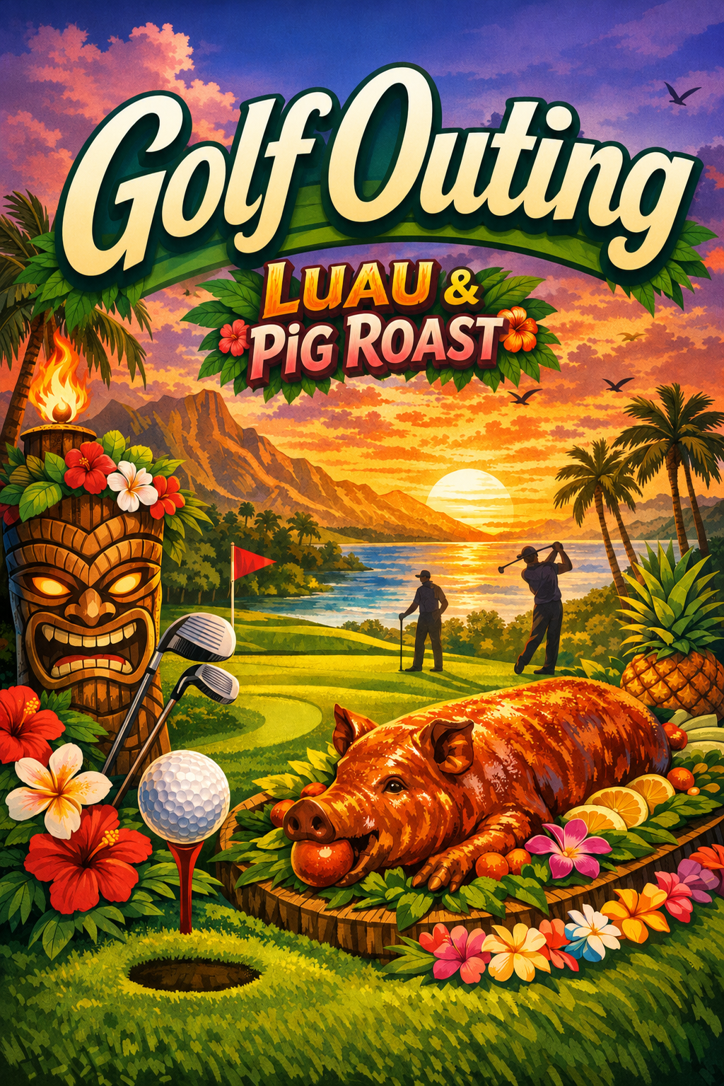 Golf Outing Graphic